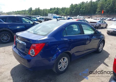 2013 Chevrolet Sonic Lt Auto из США, поврежденный, VIN 1G1JC5SH5D4150611